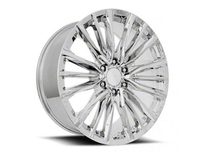 Escalade Platinum V Replica Chrome 6-Lug Wheel; 22x9; 28mm Offset (14-18 Sierra 1500)