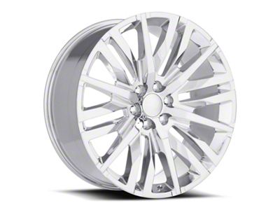 GM Split 6-Spoke Replica Chrome 6-Lug Wheel; 24x10; 31mm Offset (14-18 Sierra 1500)