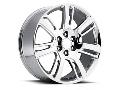 2015 Escalade Replica Chrome 6-Lug Wheel; 22x9; 31mm Offset (14-18 Silverado 1500)