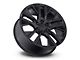 CarbonPro Replica Gloss Black 6-Lug Wheel; 22x9; 28mm Offset (14-18 Silverado 1500)