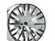 CV33 Chrome 6-Lug Wheel; 24x10; 28mm Offset (14-18 Silverado 1500)