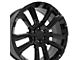 CV68 Black 6-Lug Wheel; 24x10; 28mm Offset (14-18 Silverado 1500)