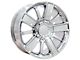 CV77 Chrome 6-Lug Wheel; 20x9; 27mm Offset (14-18 Silverado 1500)