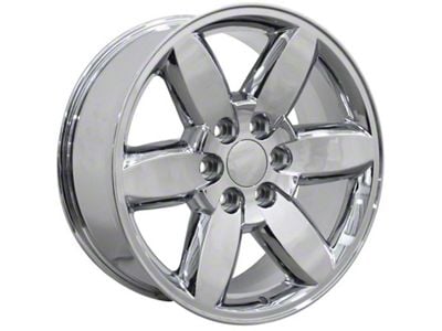 CV94 Chrome 6-Lug Wheel; 20x8.5; 31mm Offset (14-18 Silverado 1500)