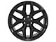 CV98B Black 6-Lug Wheel; 24x10; 24mm Offset (14-18 Silverado 1500)