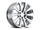 Silverado Split Replica Chrome 6-Lug Wheel; 22x9; 28mm Offset (14-18 Silverado 1500)