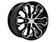 CV54 Black Machined 6-Lug Wheel; 17x8; 33mm Offset (15-22 Canyon)