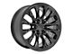 CV54 Satin Black 6-Lug Wheel; 17x8; 33mm Offset (15-22 Canyon)