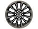 CV54 Satin Gunmetal Machined 6-Lug Wheel; 17x8; 33mm Offset (15-22 Canyon)