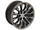 CV54 Satin Gunmetal Machined 6-Lug Wheel; 17x8; 33mm Offset (15-22 Canyon)