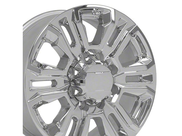 CV70B Chrome 8-Lug Wheel; 20x8.5; 47mm Offset (15-19 Sierra 2500 HD)