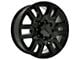 CV96B Black 8-Lug Wheel; 20x8.5; 47mm Offset (15-19 Sierra 2500 HD)