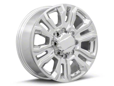 Denali Style Polished 8-Lug Wheel; 20x8.5; 47mm Offset (15-19 Sierra 2500 HD)