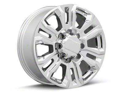 CV70B Chrome 8-Lug Wheel; 20x8.5; 47mm Offset (15-19 Sierra 3500 HD SRW)