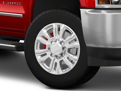 Denali Style Polished 8-Lug Wheel; 20x8.5; 47mm Offset (15-19 Sierra 3500 HD SRW)