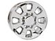 OE Style Chrome 8-Lug Wheel; 18x8; 44mm Offset (15-19 Sierra 3500 HD SRW)