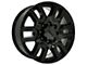 CV96B Black 8-Lug Wheel; 20x8.5; 47mm Offset (15-19 Silverado 2500 HD)