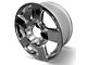 5-Spoke Replica Chrome 8-Lug Wheel; 20x8.5; 44mm Offset (15-19 Silverado 3500 HD SRW)