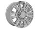 CV70B Chrome 8-Lug Wheel; 20x8.5; 47mm Offset (15-19 Silverado 3500 HD SRW)