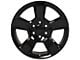 Tahoe Style Black 6-Lug Wheel; 20x9; 27mm Offset (15-20 Tahoe)