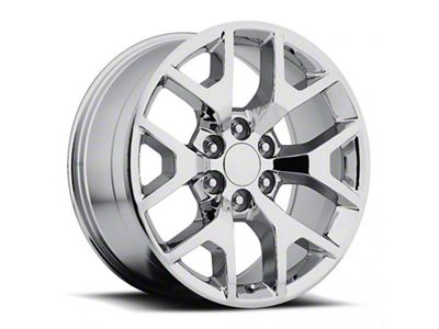 2014 Sierra Replica Chrome 6-Lug Wheel; 20x9; 27mm Offset (15-20 Tahoe)