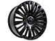 CA92 Satin Black 6-Lug Wheel; 24x10; 28mm Offset (15-20 Tahoe)