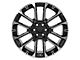 CV67 Black Machined 6-Lug Wheel; 24x10; 28mm Offset (15-20 Tahoe)