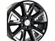 CV73 Gloss Black 6-Lug Wheel; 20x8.5; 24mm Offset (15-20 Tahoe)