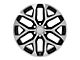 CV98B Black Machined 6-Lug Wheel; 22x9; 24mm Offset (15-20 Tahoe)