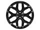 CV98B Satin Black 6-Lug Wheel; 26x10; 24mm Offset (15-20 Tahoe)