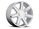 Escalade Luxury Replica Silver Gloss 6-Lug Wheel; 22x9; 24mm Offset (15-20 Tahoe)