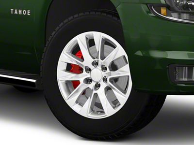 High Country Style Polished 6-Lug Wheel; 20x9; 28mm Offset (15-20 Tahoe)