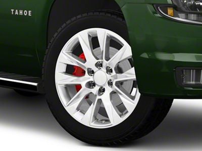 High Country Style Polished 6-Lug Wheel; 22x9; 28mm Offset (15-20 Tahoe)