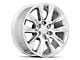 High Country Style Polished 6-Lug Wheel; 22x9; 28mm Offset (15-20 Tahoe)