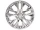 Next Gen Sierra Style Chrome 6-Lug Wheel; 22x9; 28mm Offset (15-20 Tahoe)