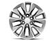 RST Style Gunmetal Machined 6-Lug Wheel; 20x9; 28mm Offset (15-20 Tahoe)