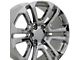 Sierra Style Chrome 6-Lug Wheel; 20x9; 31mm Offset (15-20 Tahoe)