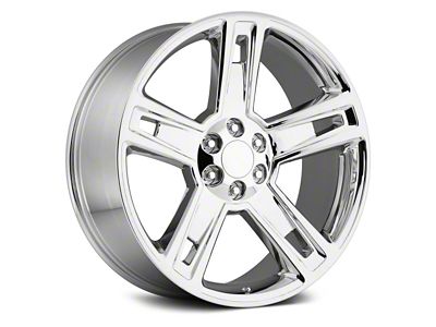 Silverado Replica Chrome 6-Lug Wheel; 22x9; 24mm Offset (15-20 Tahoe)