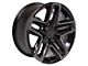 Trail Boss Style Tinted Machined 6-Lug Wheel; 18x8.5; 26mm Offset (15-20 Tahoe)