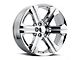 2018 Sierra Replica Chrome 6-Lug Wheel; 22x9; 24mm Offset (15-20 Yukon)