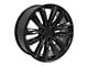 CA91 Satin Black 6-Lug Wheel; 22x9; 28mm Offset (15-20 Yukon)