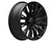 CA93 Satin Black 6-Lug Wheel; 22x9; 28mm Offset (15-20 Yukon)