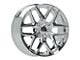 CV62 Chrome 6-Lug Wheel; 22x9; 28mm Offset (15-20 Yukon)