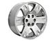 CV81 Polished 6-Lug Wheel; 20x8.5; 31mm Offset (15-20 Yukon)