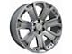 CV93 Hyper Black 6-Lug Wheel; 20x8.5; 31mm Offset (15-20 Yukon)