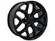 CV98B Satin Black 6-Lug Wheel; 22x9; 24mm Offset (15-20 Yukon)