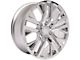 Next Gen Sierra Style Chrome 6-Lug Wheel; 22x9; 28mm Offset (15-20 Yukon)