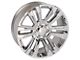 Denali Style Chrome 6-Lug Wheel; 22x9; 24mm Offset (99-06 Sierra 1500)