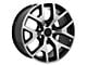 Honeycomb Style Black Machined 6-Lug Wheel; 20x9; 27mm Offset (99-06 Sierra 1500)