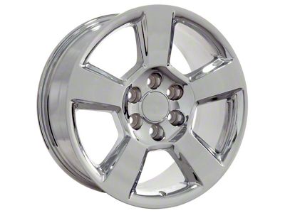 Tahoe Style Chrome 6-Lug Wheel; 20x9; 27mm Offset (99-06 Sierra 1500)